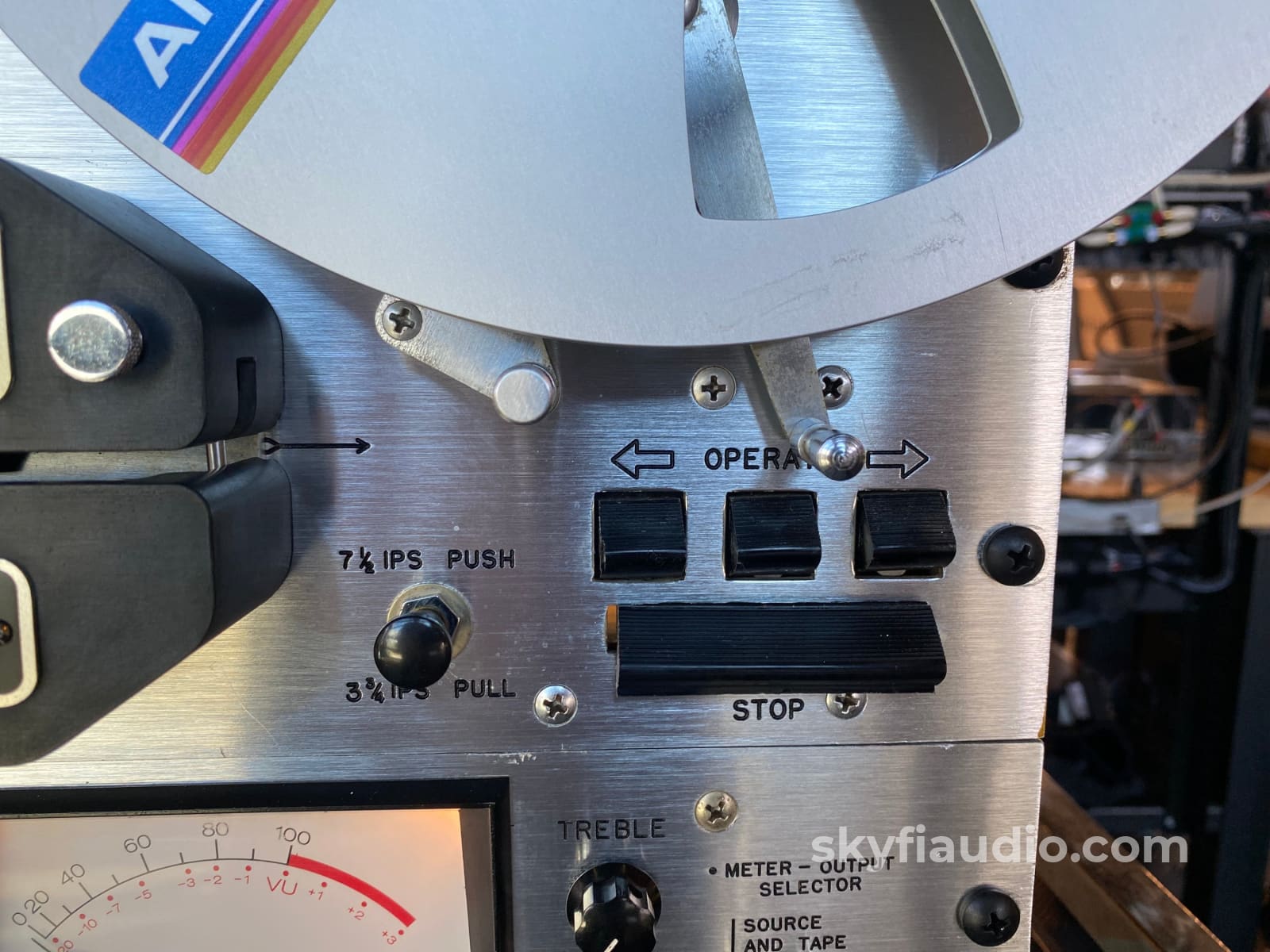 Crown 800 Series (CX-824) Vintage Reel to Reel Deck with SA 20-20 Ampl