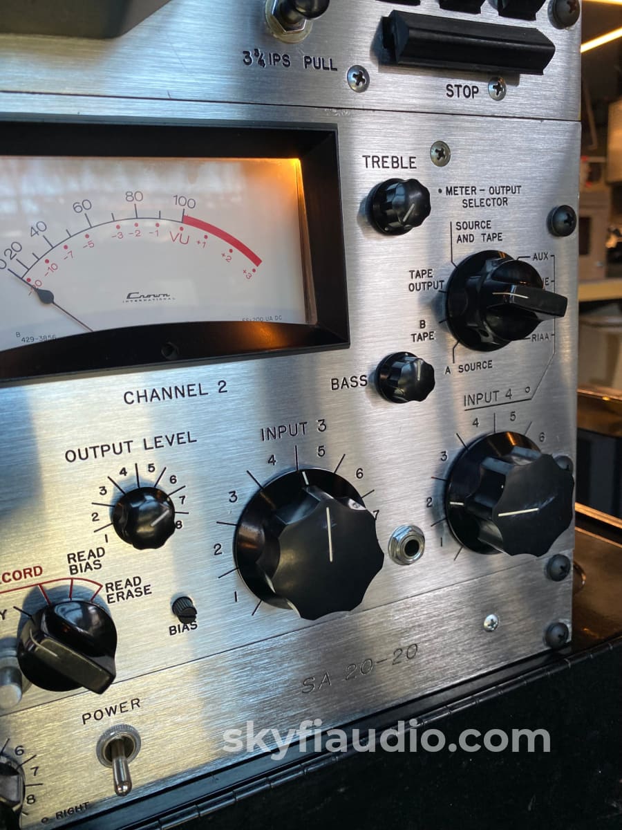 Crown 800 Series (Cx 824) Vintage Reel To Deck Tape