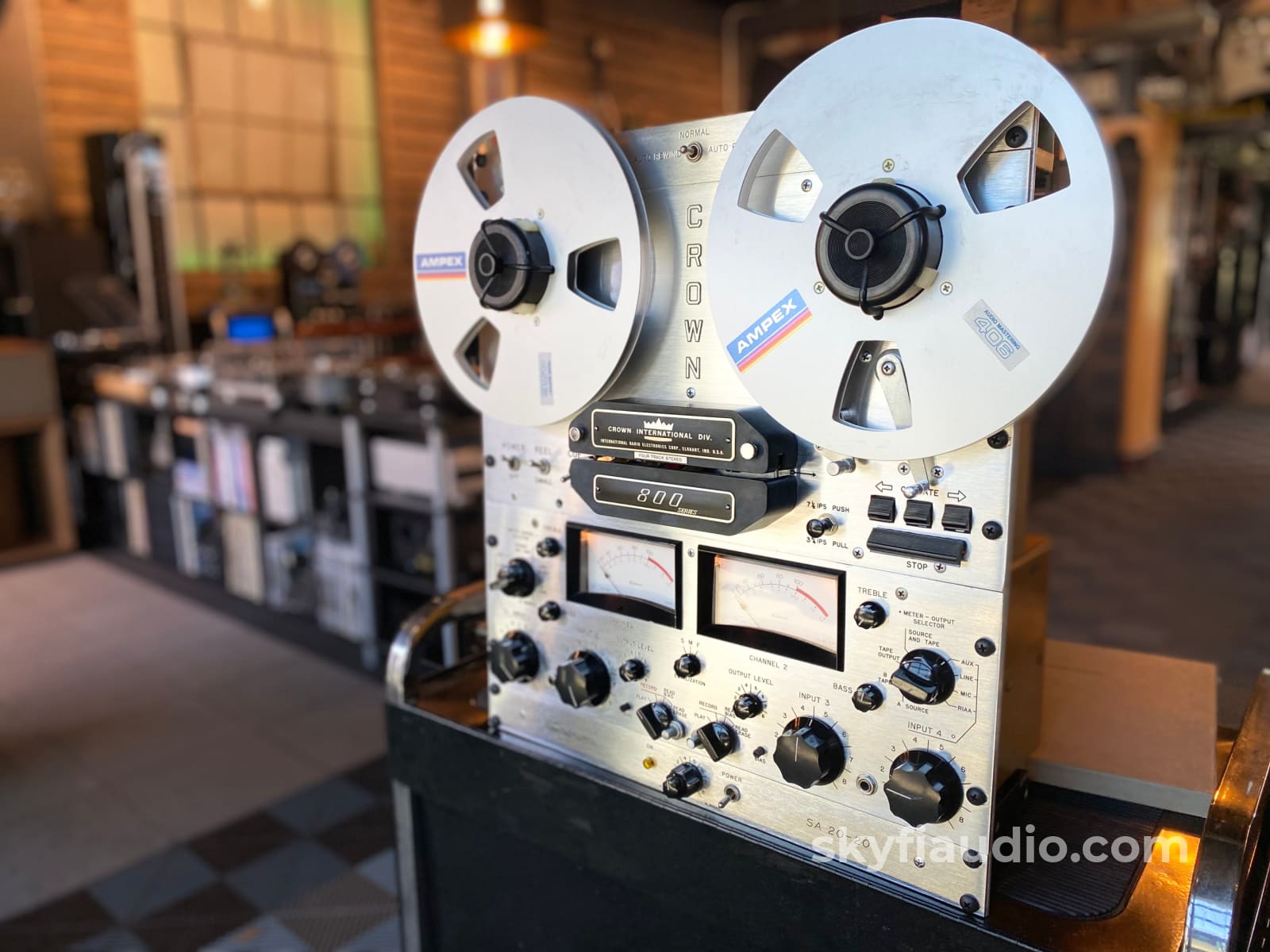 Crown 800 Series (Cx 824) Vintage Reel To Deck Tape