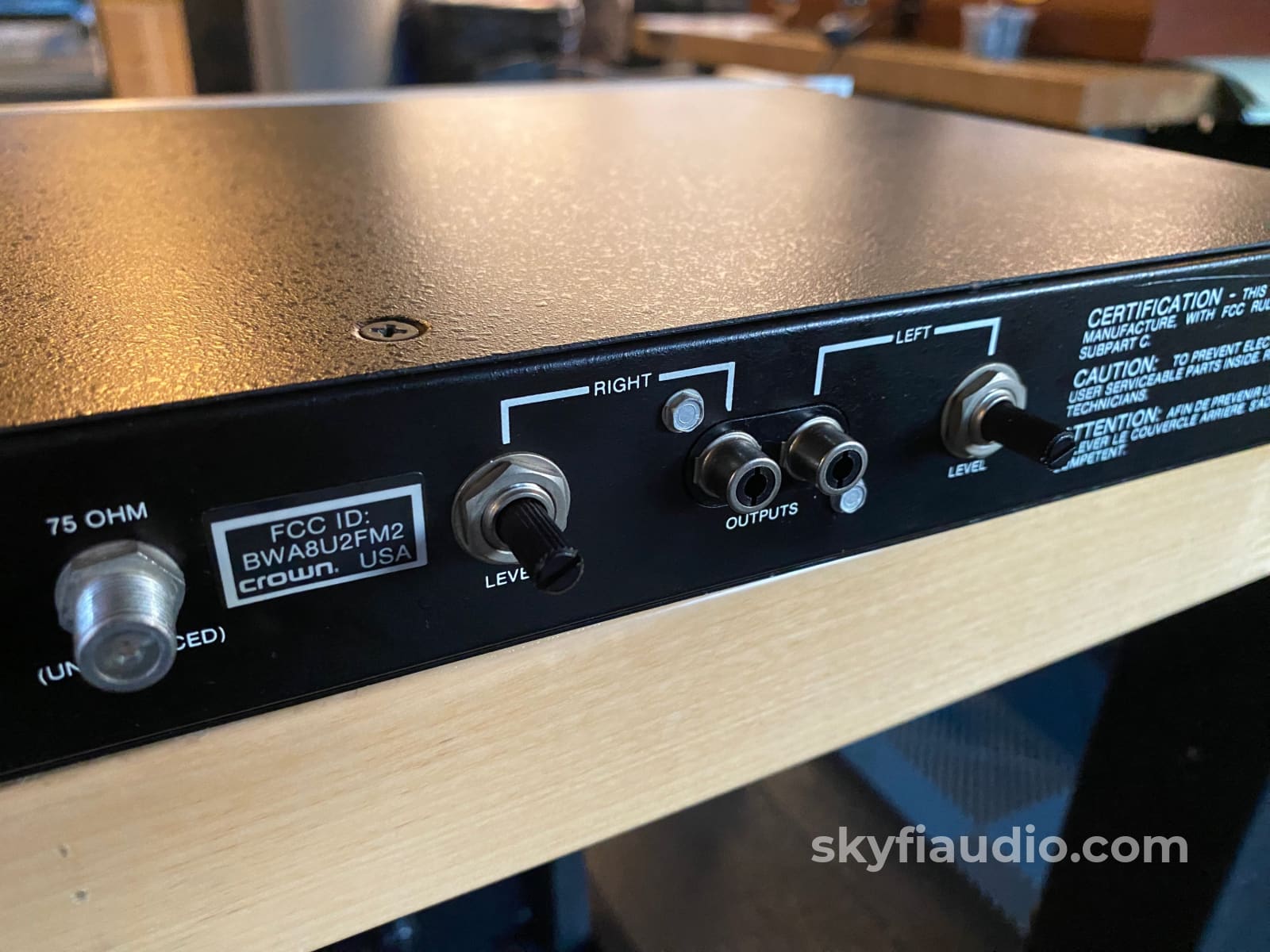 Crown Fm Two Vintage Tuner