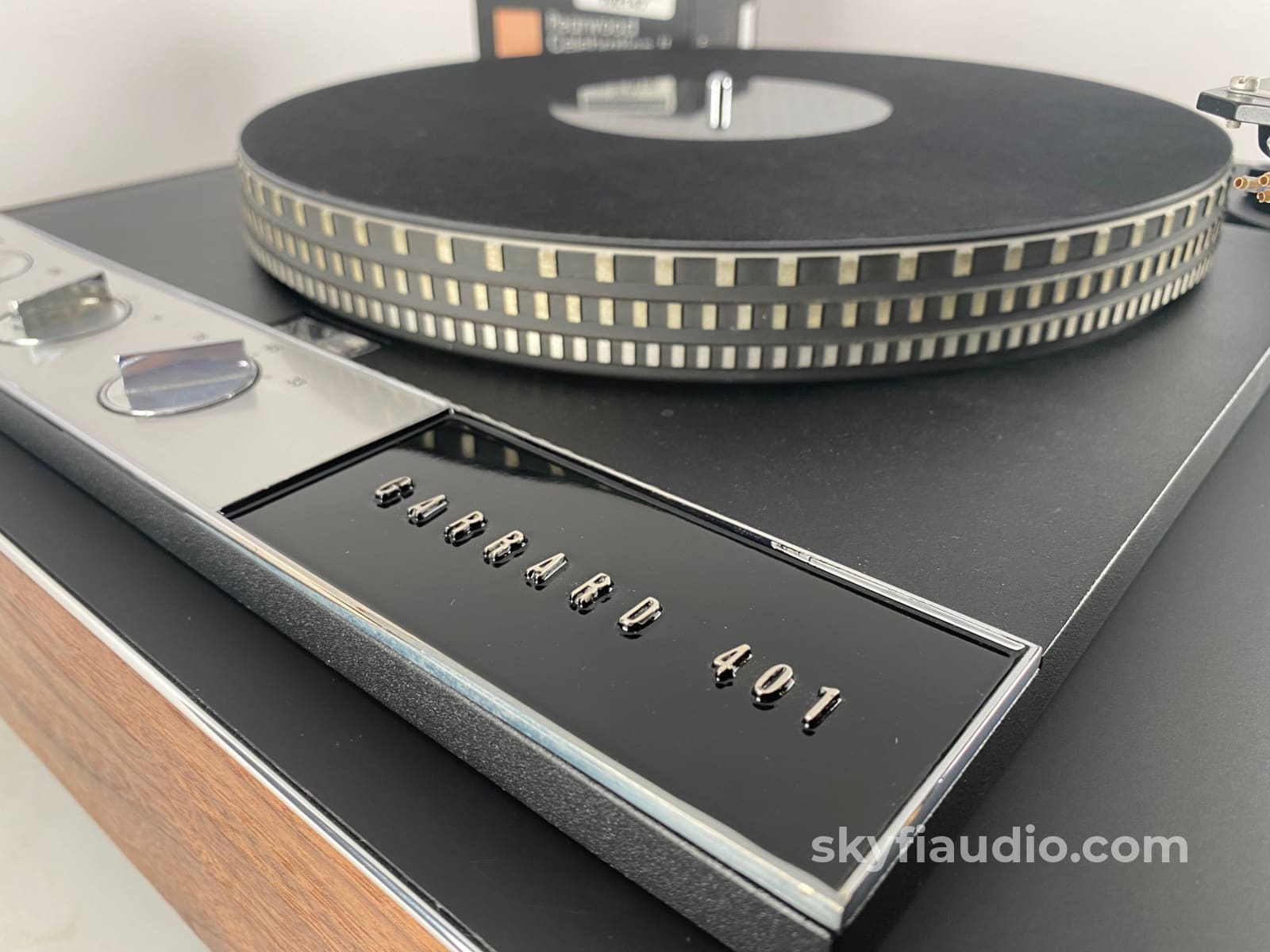 Custom Garrard 401 Turntable With Sme Arm Sumiko Cartridge And New Plinth