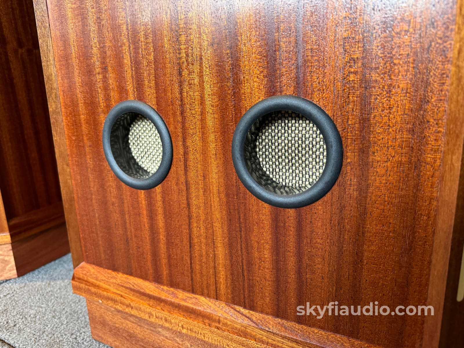 Custom One Of A Kind Tannoy Red Vintage Speakers