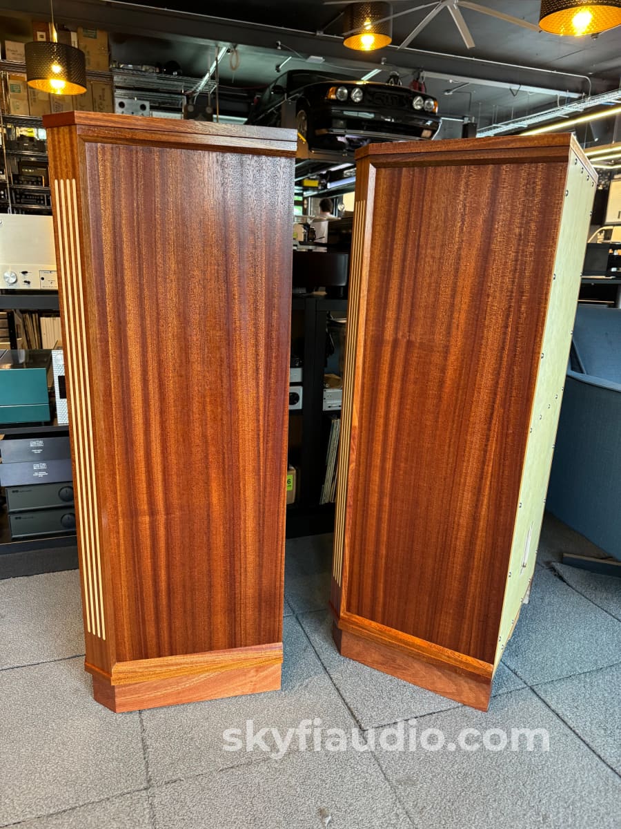 Custom One Of A Kind Tannoy Red Vintage Speakers