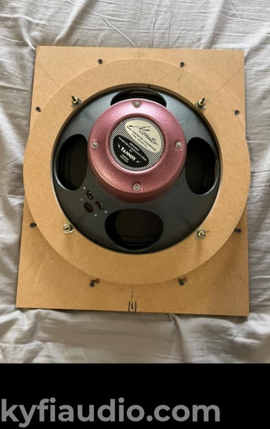 Custom One Of A Kind Tannoy Red Vintage Speakers