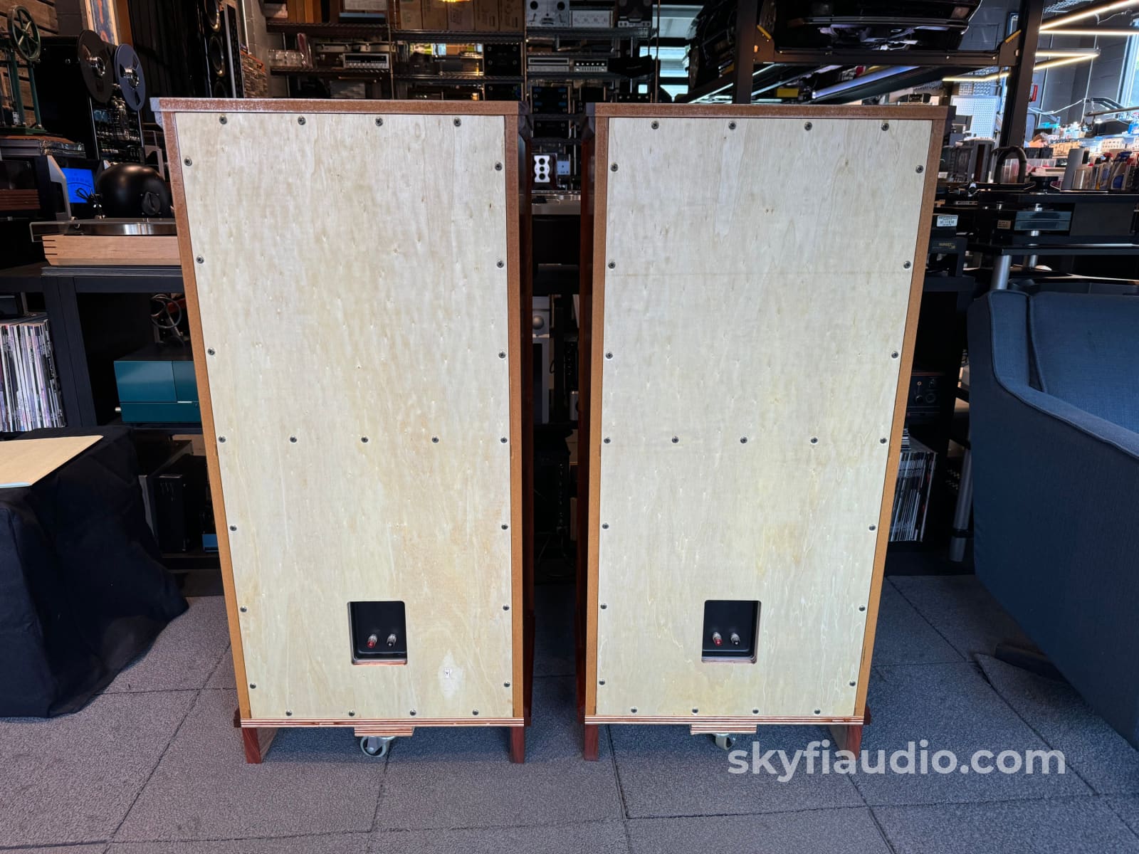 Custom One Of A Kind Tannoy Red Vintage Speakers