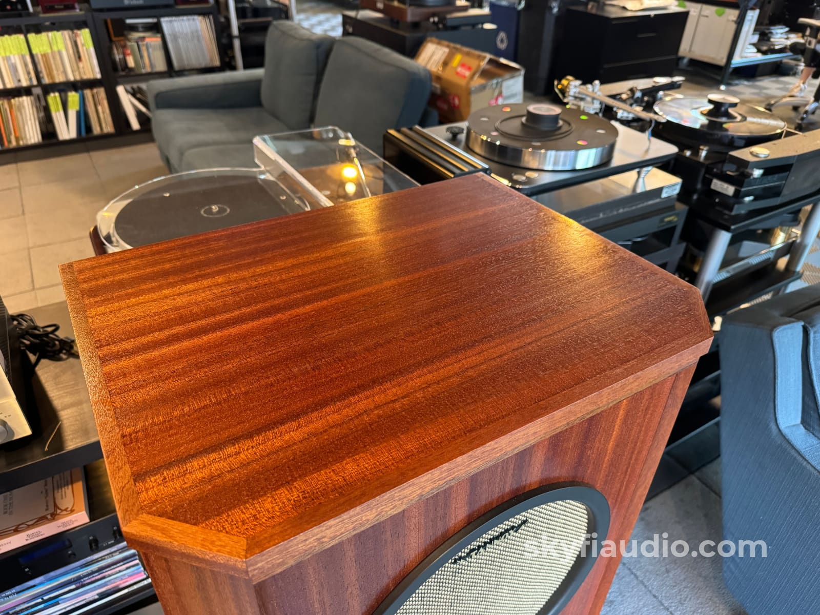 Custom One Of A Kind Tannoy Red Vintage Speakers