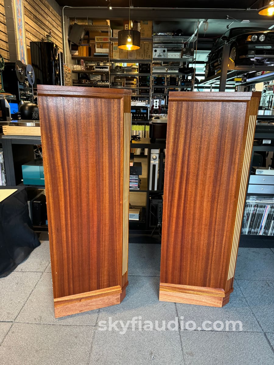 Custom One Of A Kind Tannoy Red Vintage Speakers