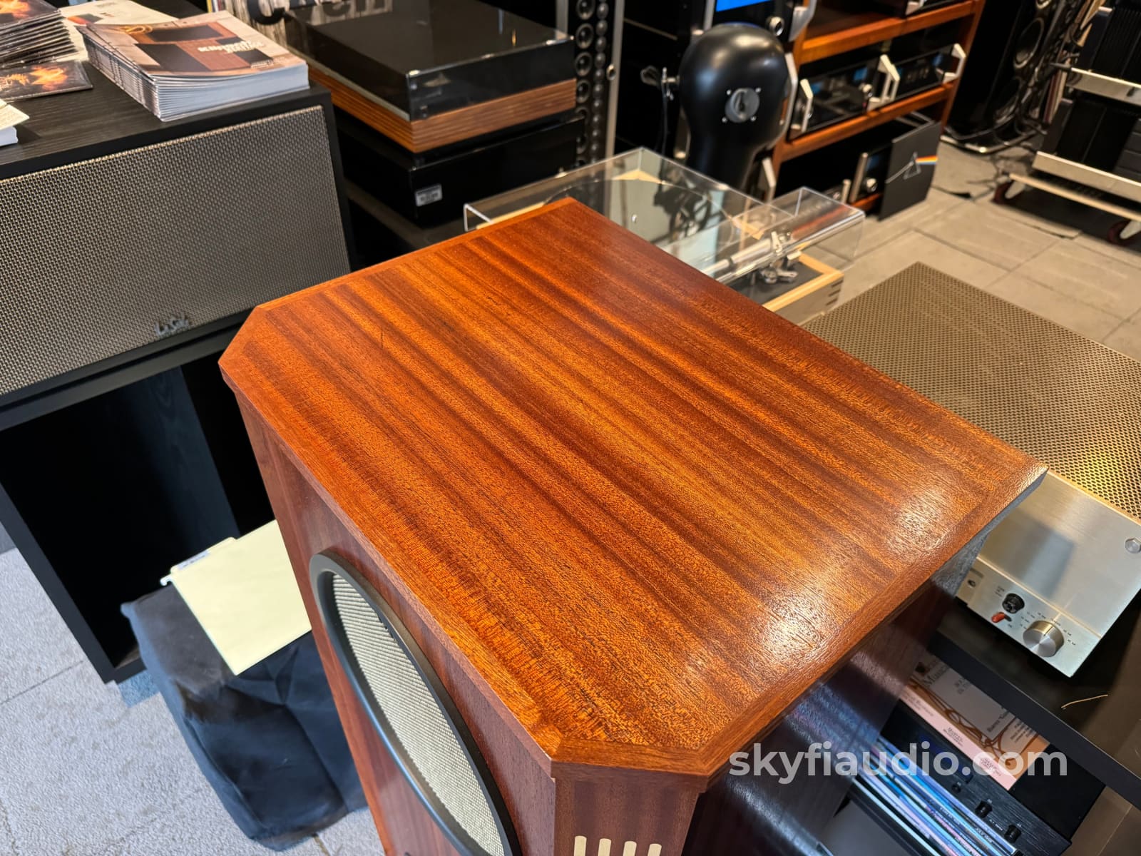 Custom One Of A Kind Tannoy Red Vintage Speakers