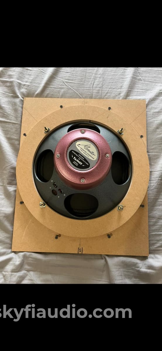 Custom One Of A Kind Tannoy Red Vintage Speakers