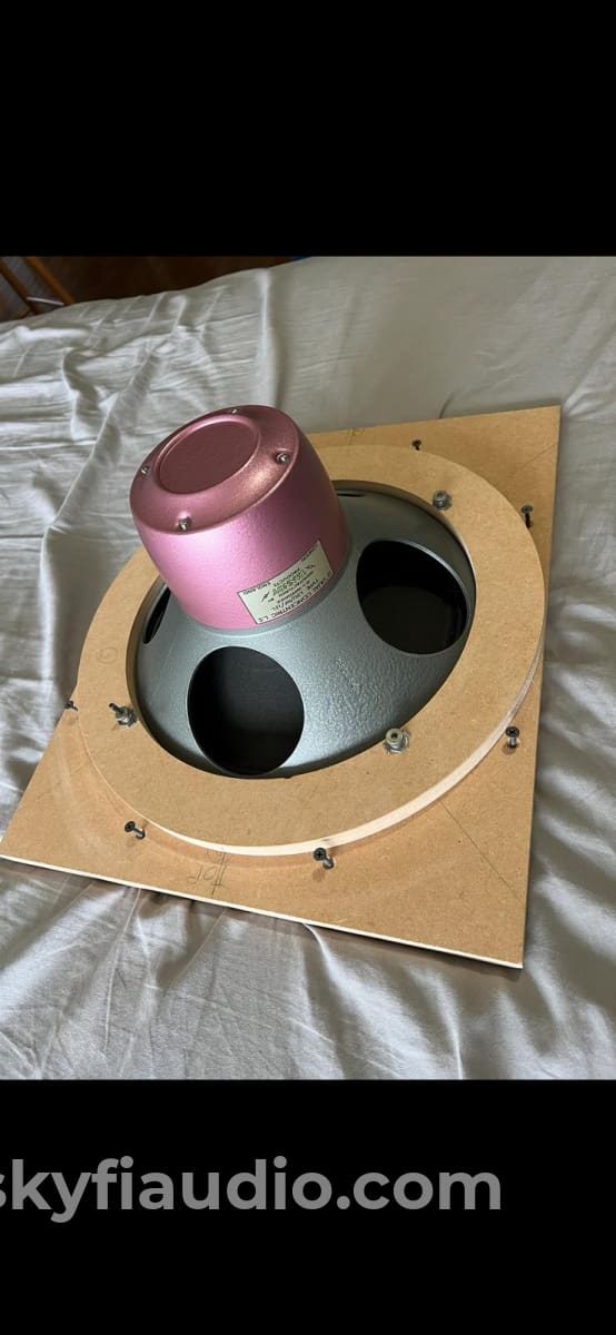 Custom One Of A Kind Tannoy Red Vintage Speakers