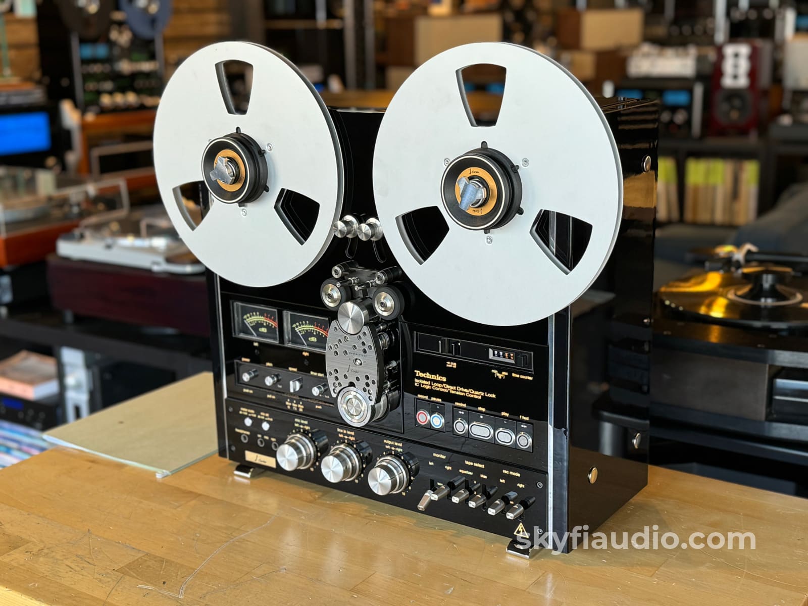 Custom Technics Rs1500 Reel To - Completely Restored And Upgraded Ready Ship Tape Deck
