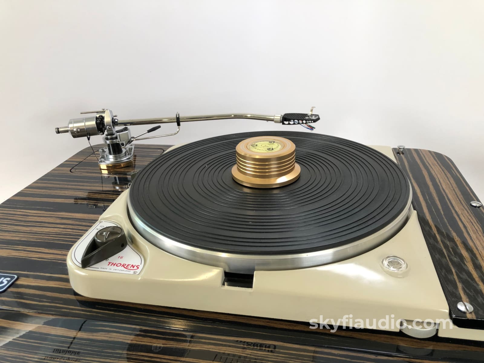 Custom Thorens Td-124 For Sean - No Tonearm Turntable