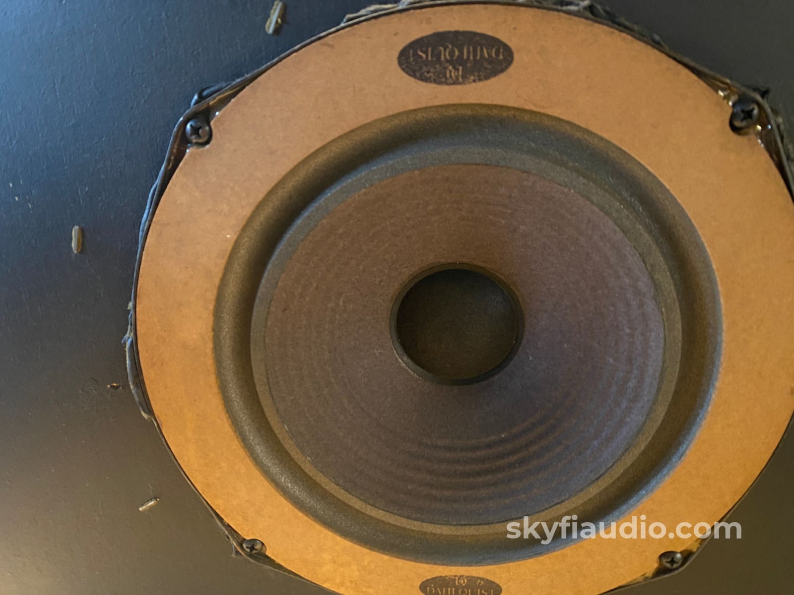 Dalquist Dq-10 Vintage Speaker Pair W/ Stands Speakers