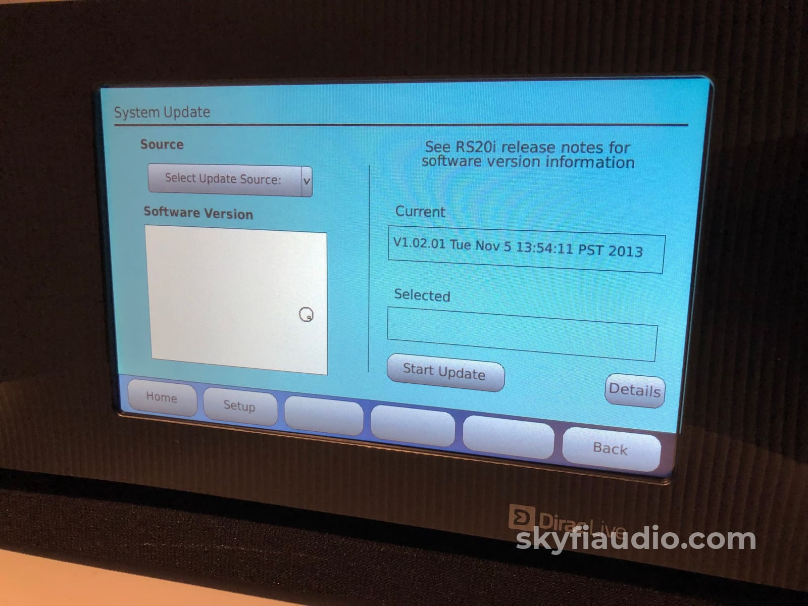 Datasat Digital Rs20I Flagship Theater Processor Preamplifier
