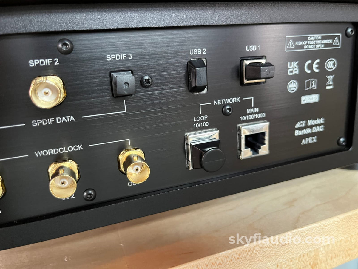 dCS Bartók Streaming DAC - Like New CD + Digital