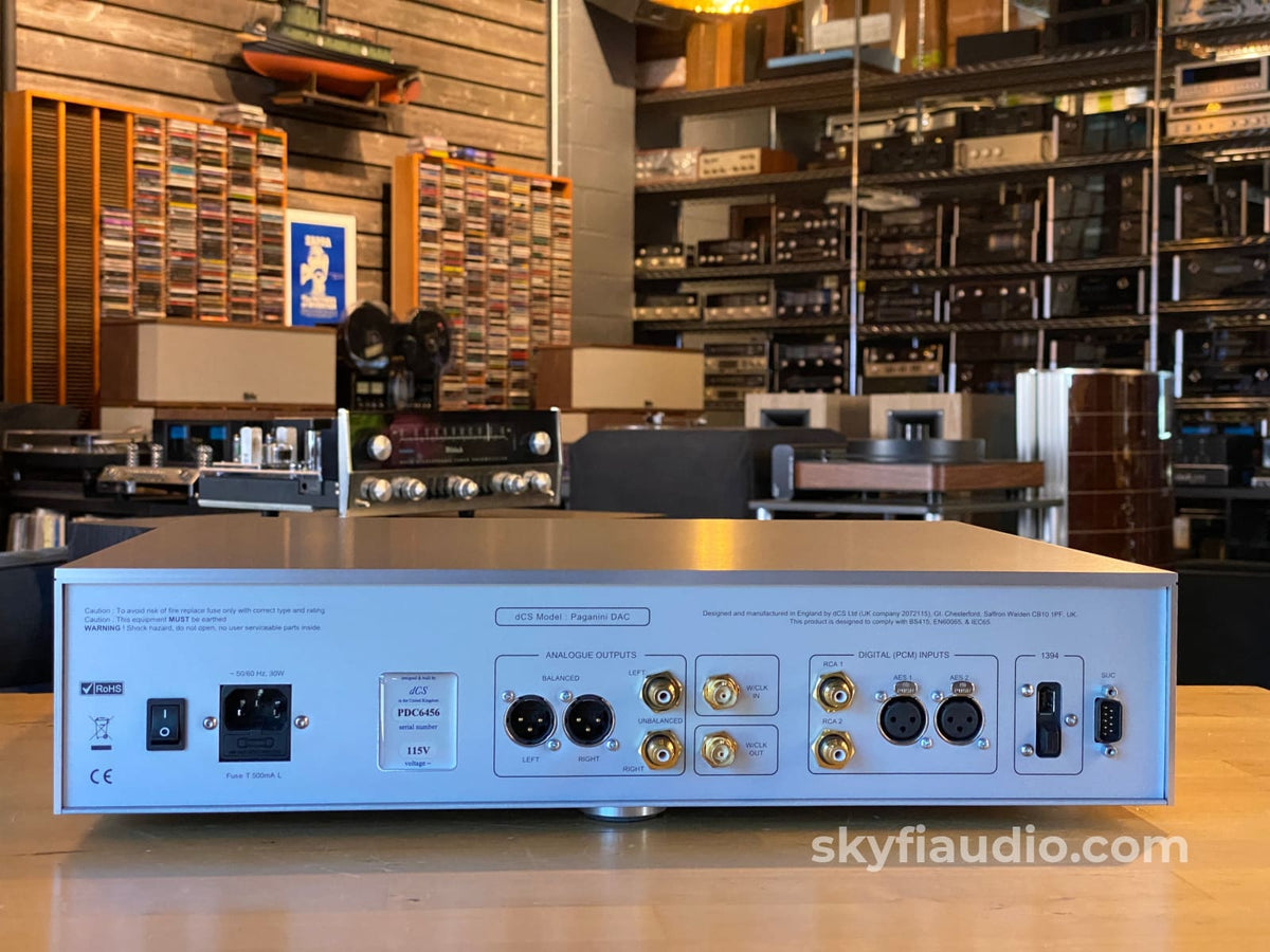 Dcs Paganini Dac (Digital To Audio Converter) - Complete Kit $18K Msrp Cd + Digital