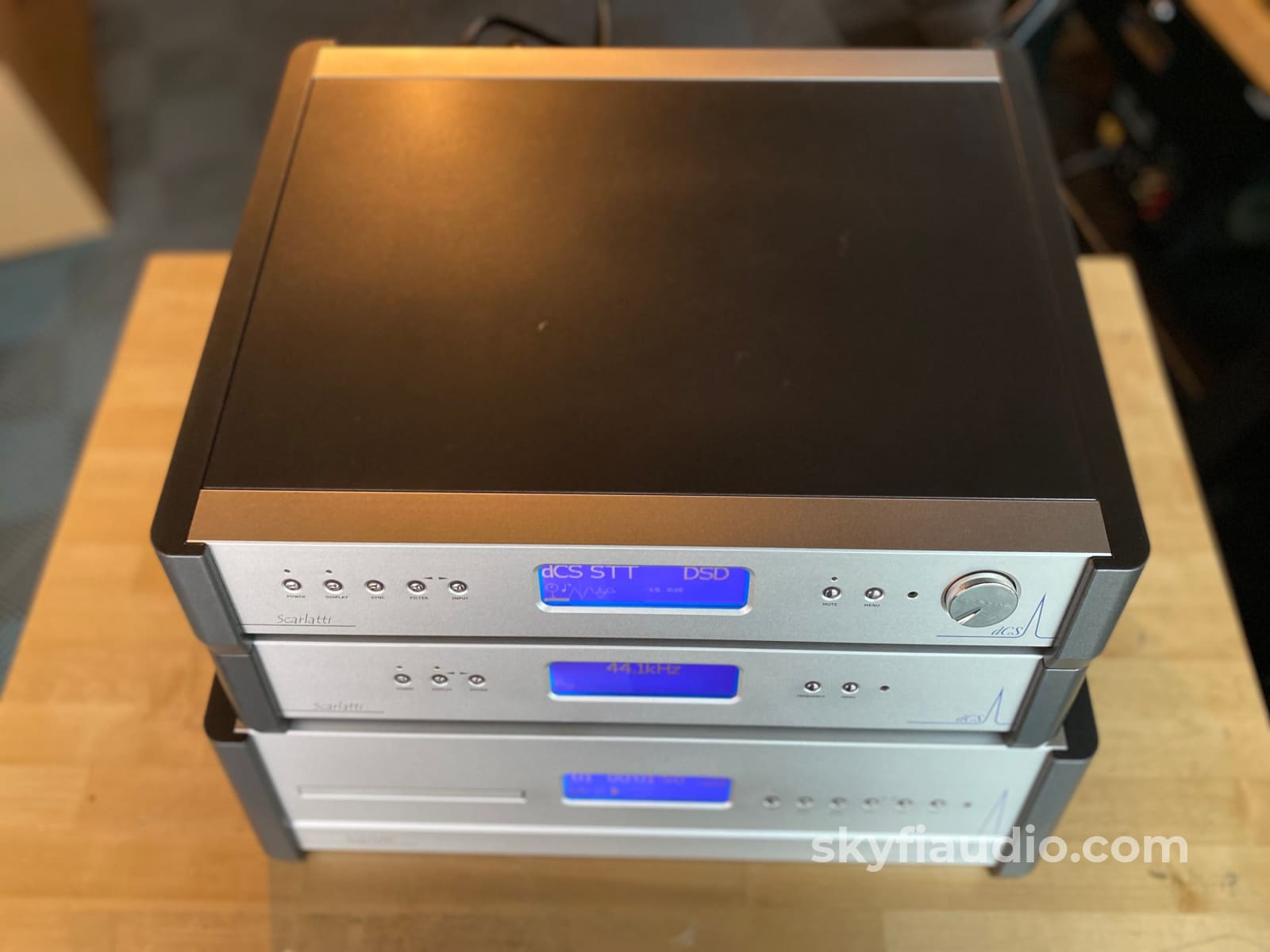 dCS Scarlatti Stack - SACD/CD Transport, DAC, and Master Clock - WOW