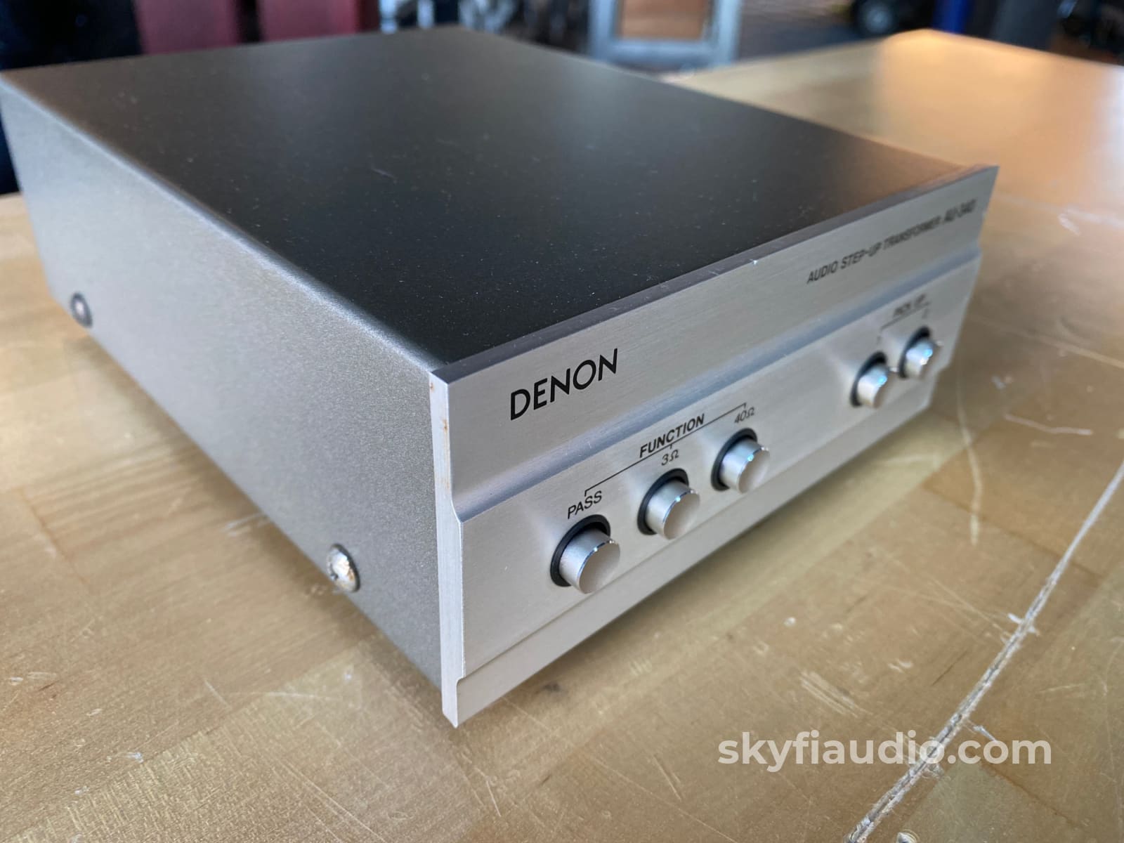 Denon AU-340 Vintage Phono Step-Up Transformer (MC to MM)