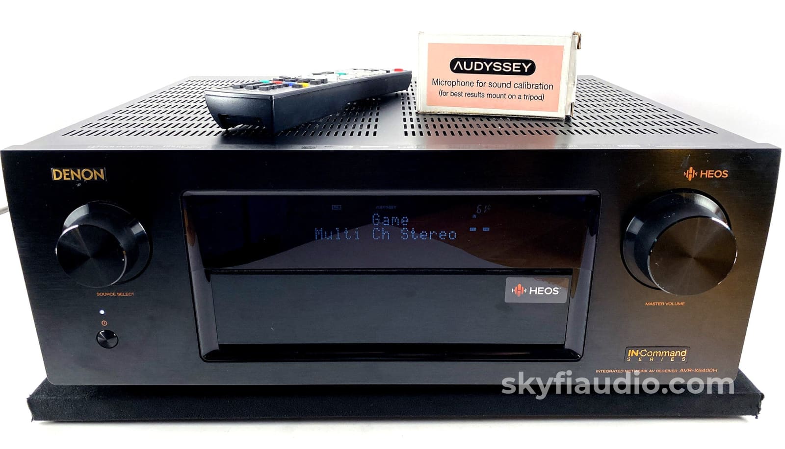 Denon Avr-X6400H 11.2 Receiver With Dolby Atmos Dts-X Auro-3D + 4K Hdr10 Vision Integrated Amplifier