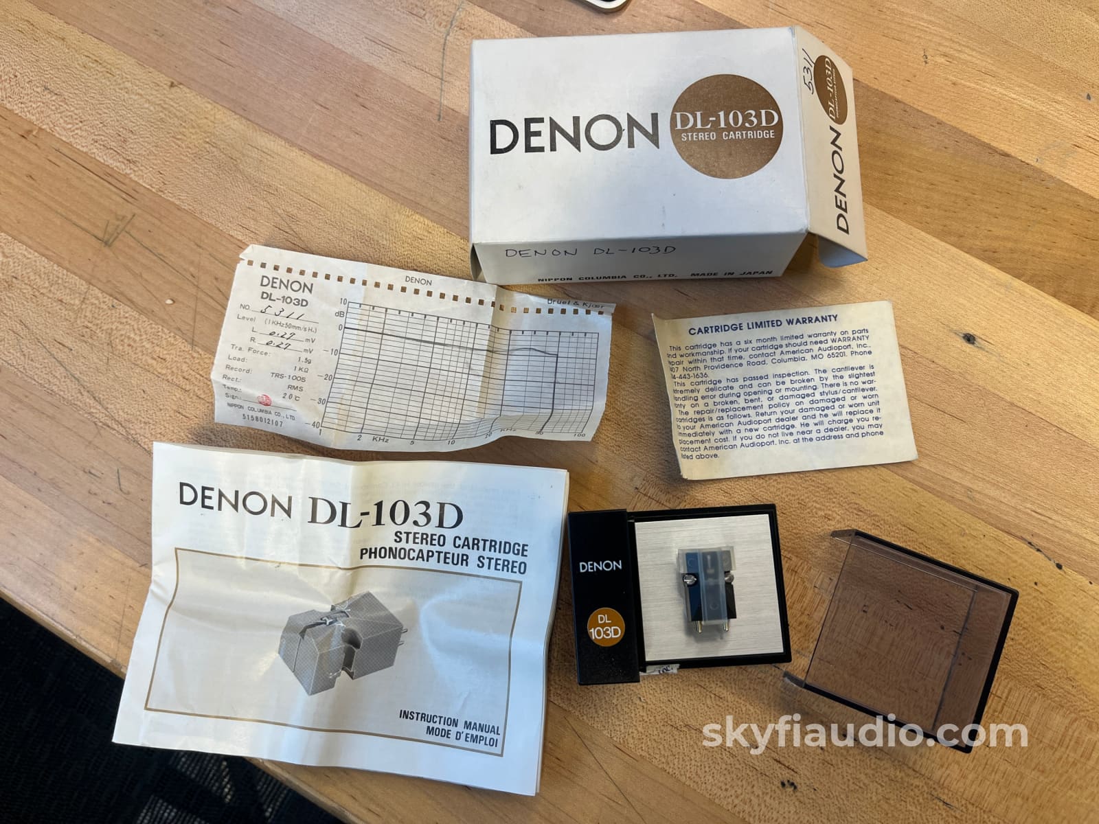 Denon Dl-103D Mc Phono Cartridge - Classic