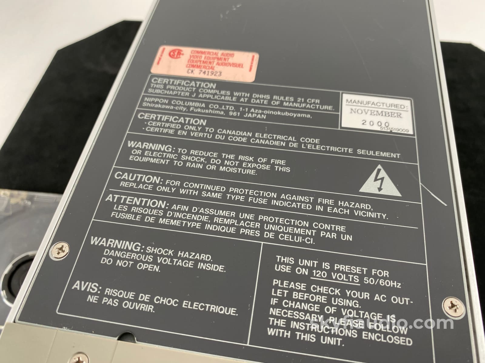Denon Dn-951Fa Professional Broadcast Quality Cd Player + Digital