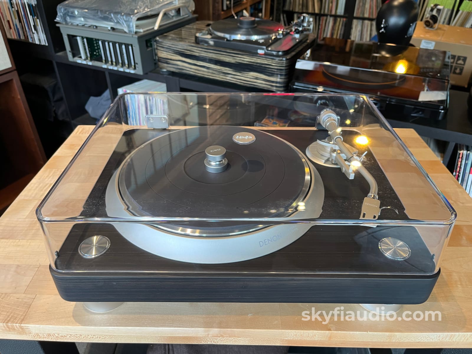 Denon DP-3000NE Turntable Paired W/ New Hana MH Cartridge - Turntable