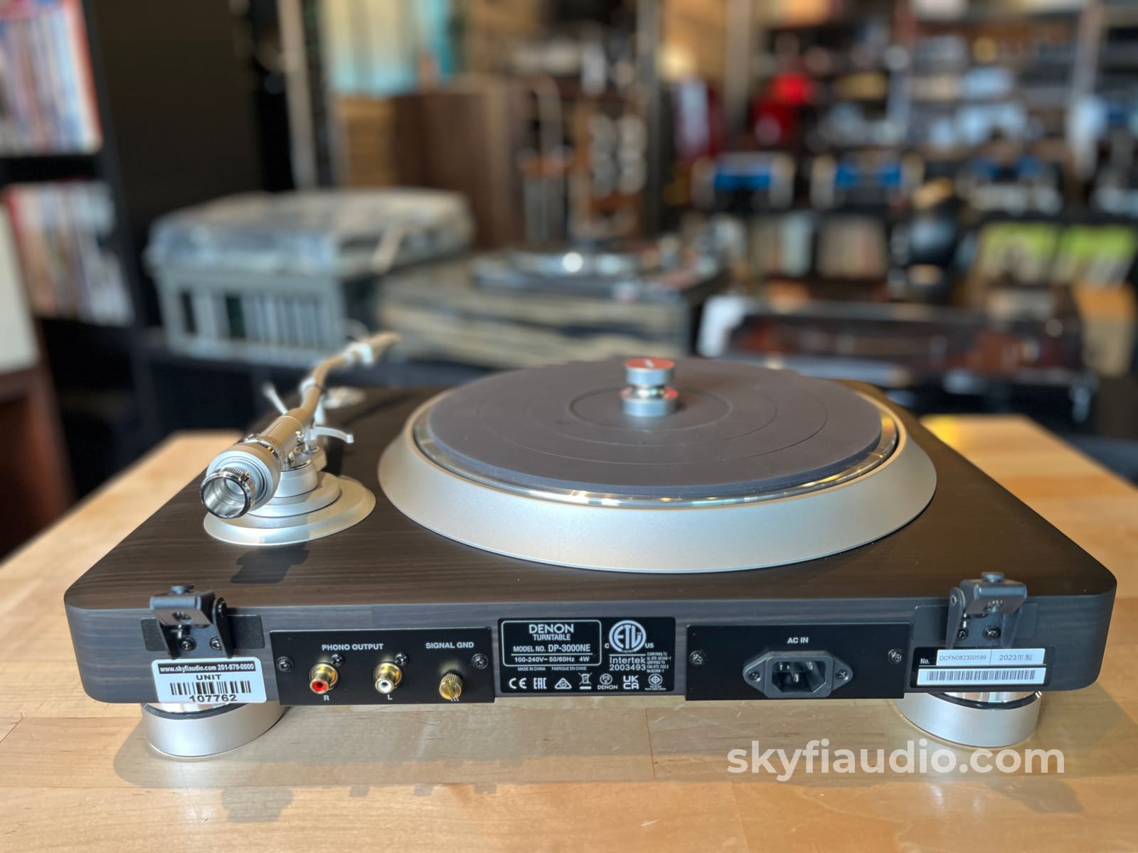 Denon DP-3000NE Turntable Paired W/ New Hana MH Cartridge - Turntable