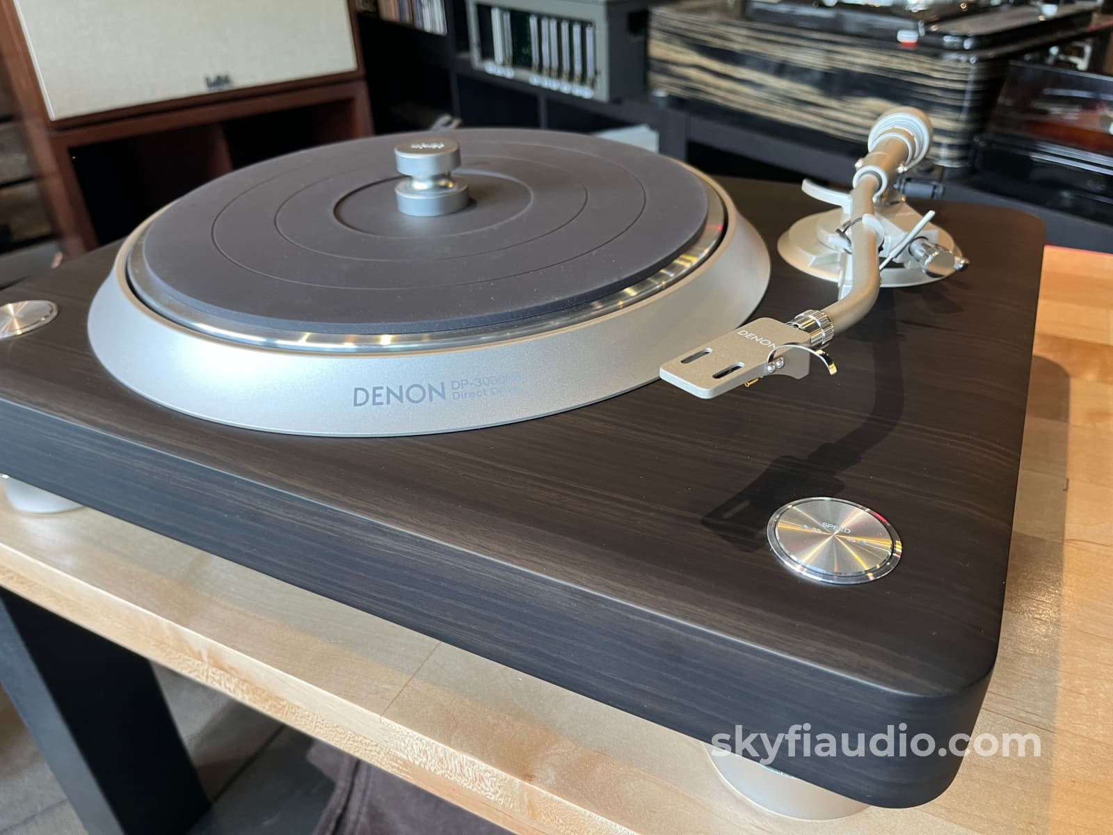 Denon DP-3000NE Turntable Paired W/ New Hana MH Cartridge - Turntable