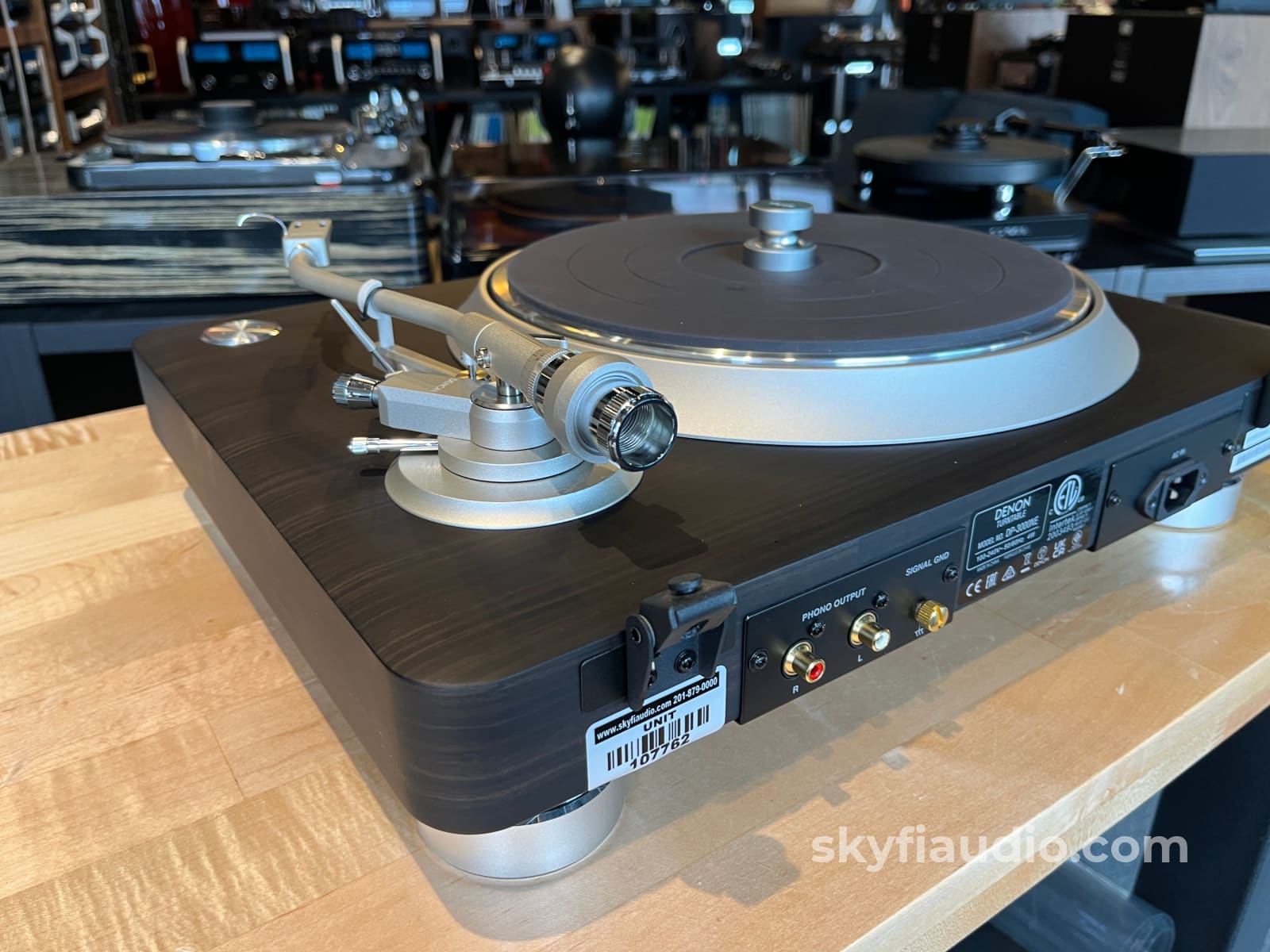 Denon DP-3000NE Turntable Paired W/ New Hana MH Cartridge - Turntable