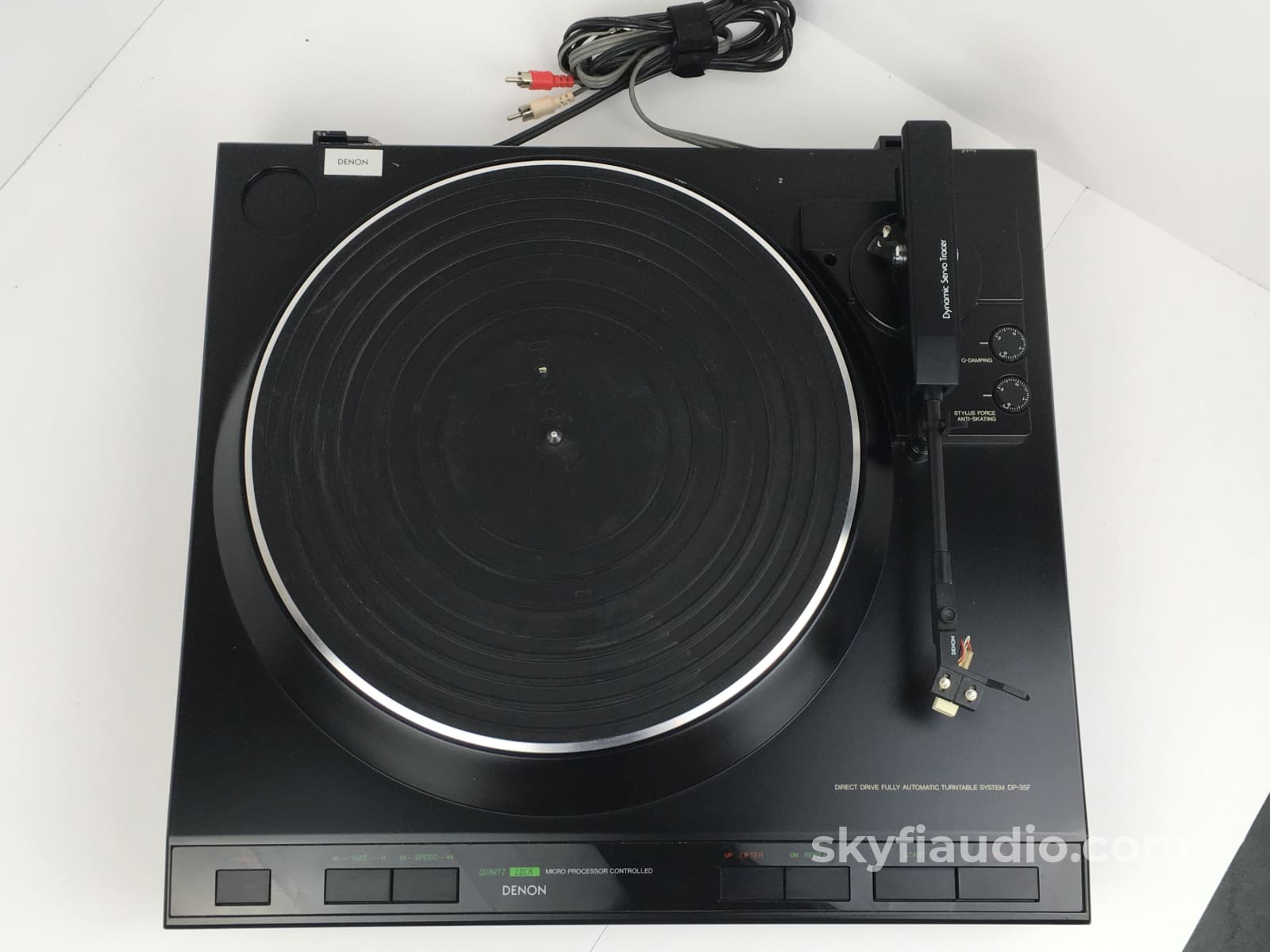 Denon Dp-45F Vintage Turntable With New Grado Cartridge