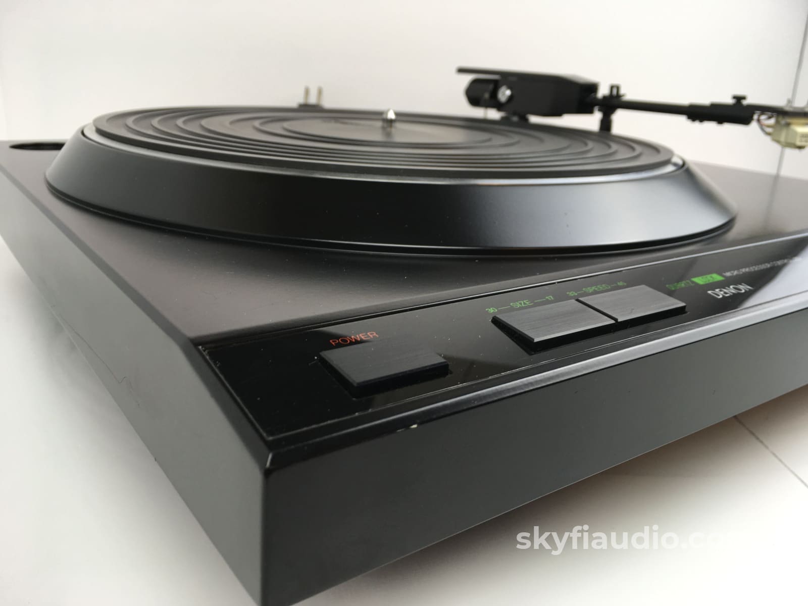 Denon Dp-45F Vintage Turntable With New Grado Cartridge