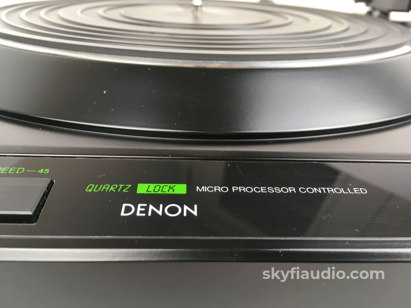 Denon Dp-45F Vintage Turntable With New Grado Cartridge