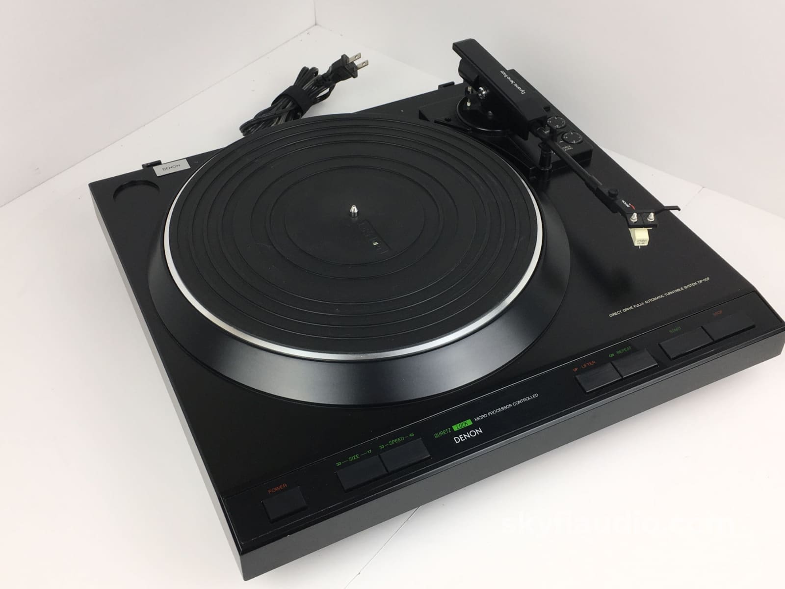 Denon Dp-45F Vintage Turntable With New Grado Cartridge