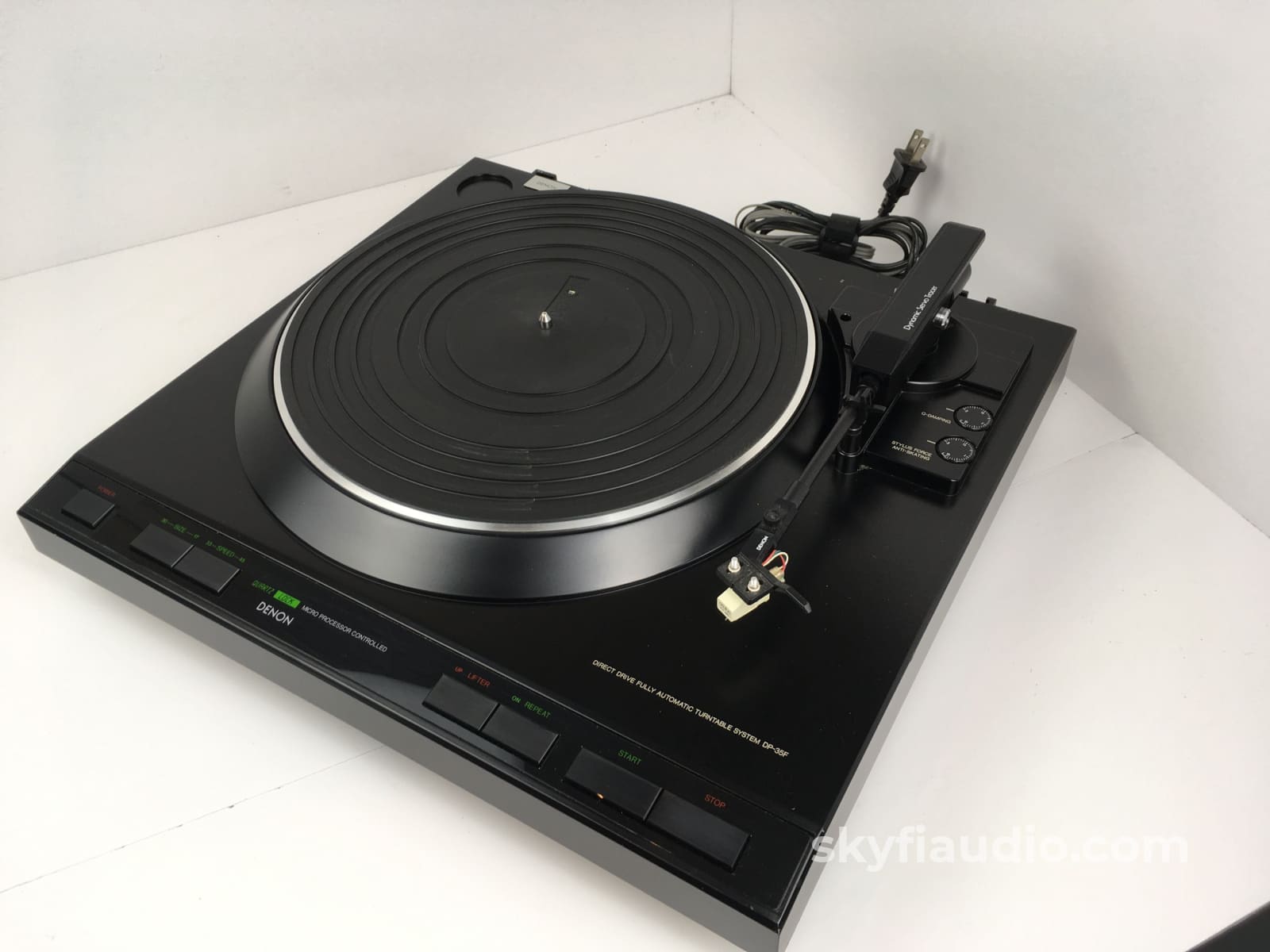 Denon Dp-45F Vintage Turntable With New Grado Cartridge