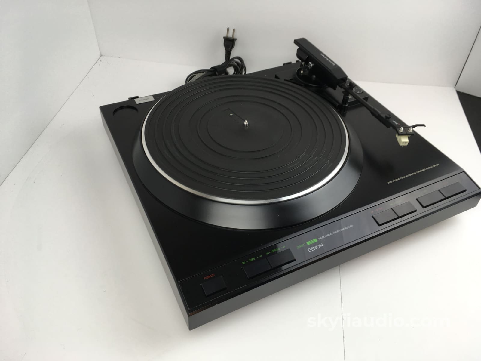 Denon Dp-45F Vintage Turntable With New Grado Cartridge