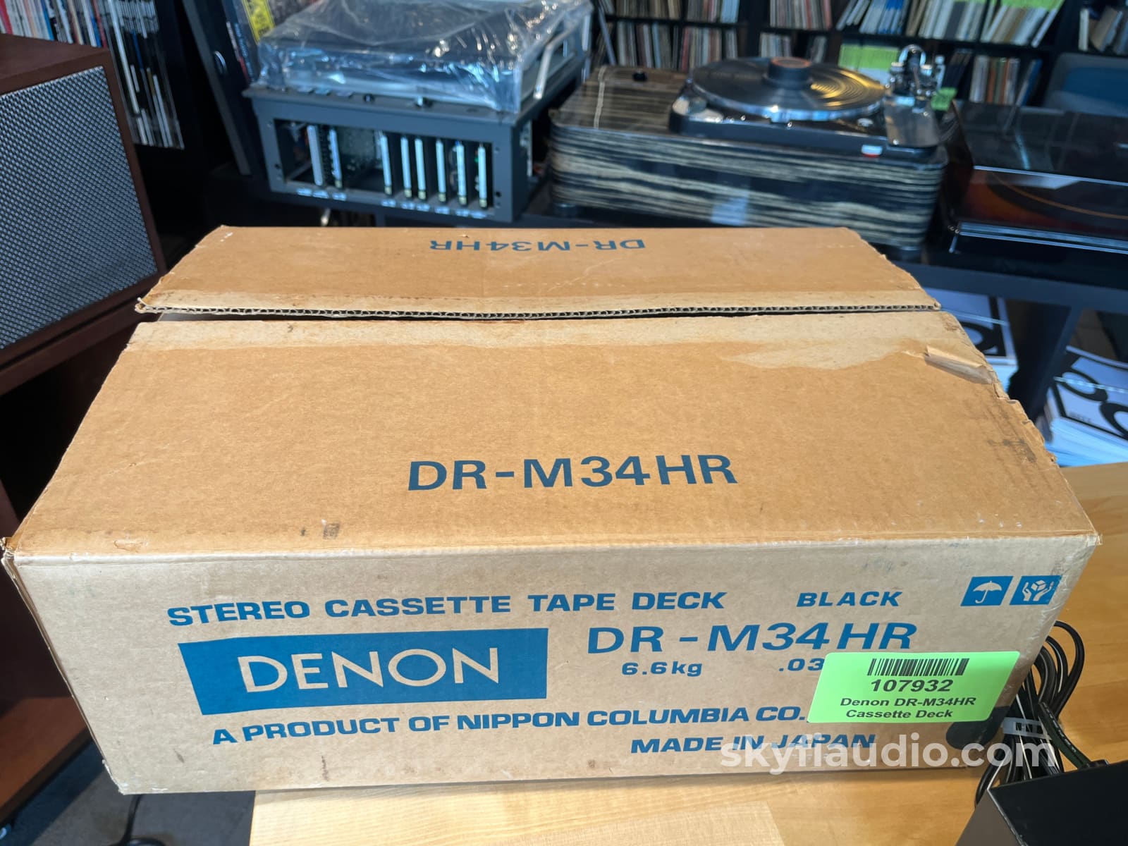 Denon DR-M34HR 3-Head Vintage Cassette Deck - Lightly Serviced