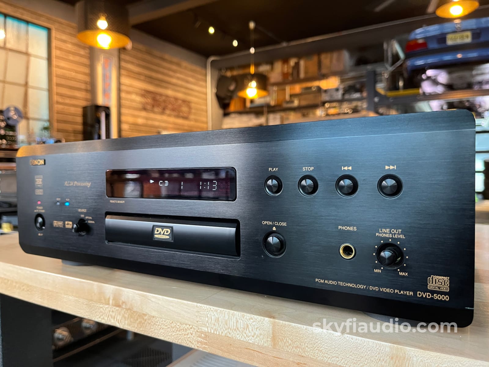 JVC 1DIN DVD/CDレシーバー KD-DV5000 24bitDAC