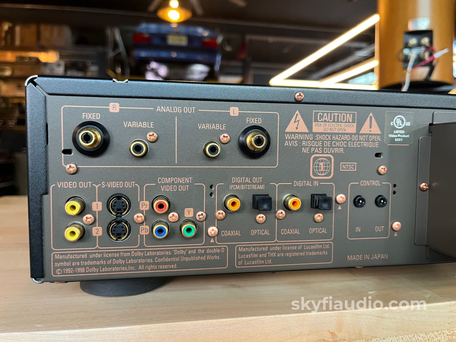 Denon DVD-5000 CD/DVD Player - w/ Built in DAC + HDCD CD + Digital