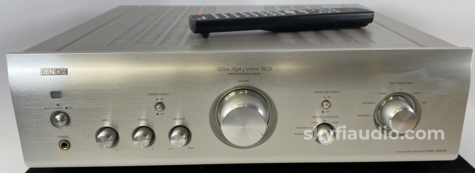 Denon Pma-1500Se Integrated Amplifier With Mm Or Mc Phono Input