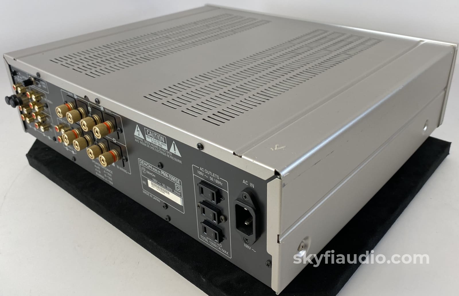 Denon Pma-1500Se Integrated Amplifier With Mm Or Mc Phono Input