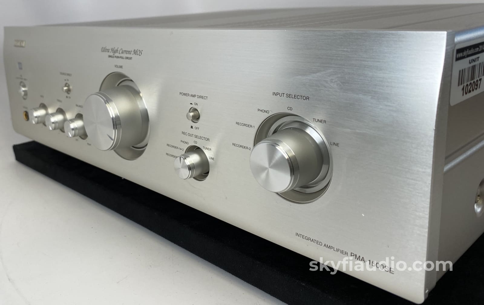 Denon Pma-1500Se Integrated Amplifier With Mm Or Mc Phono Input