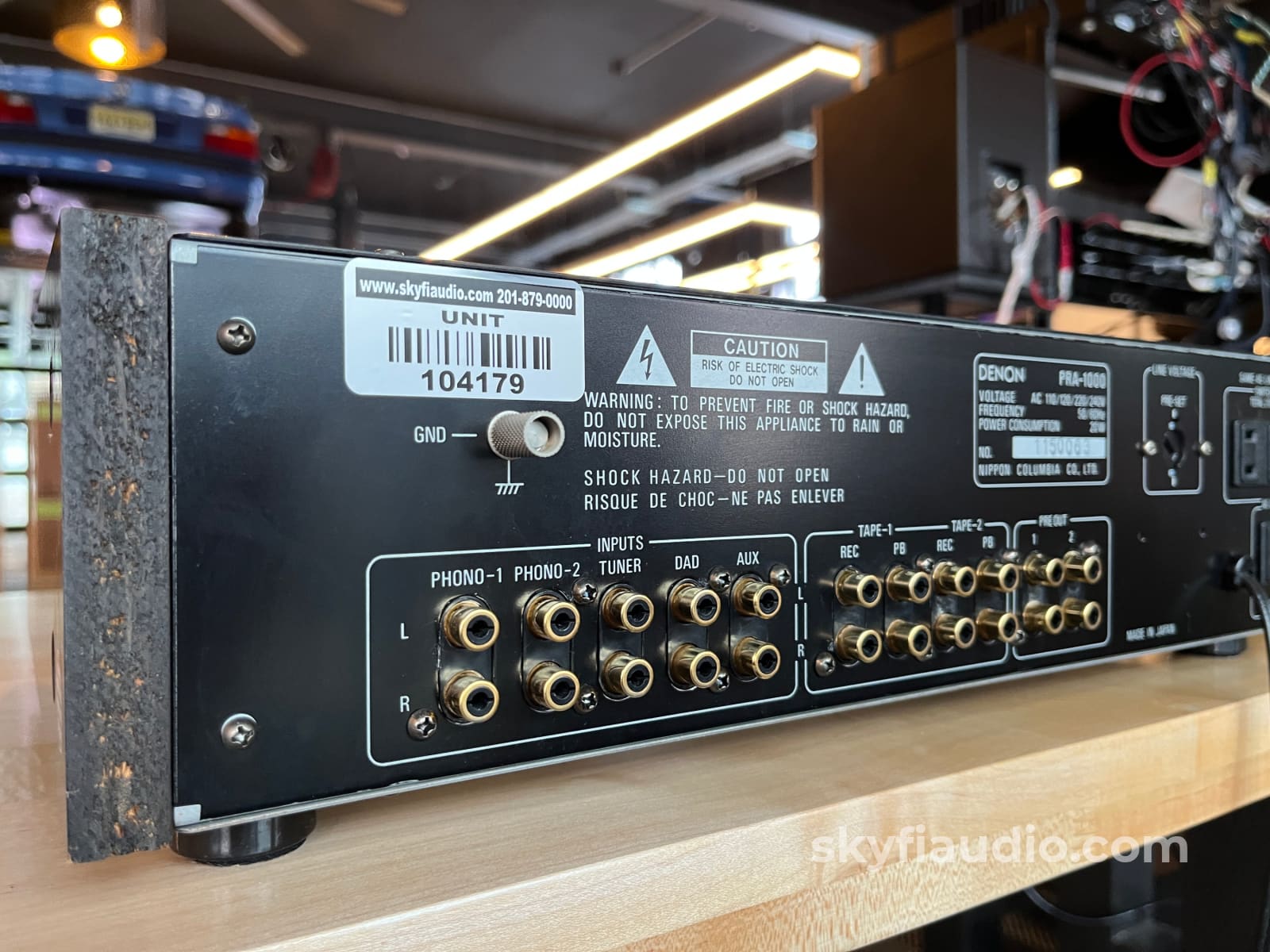 Denon PRA-1000 Preamp - w/ MM & MC Phono Stage Preamplifier