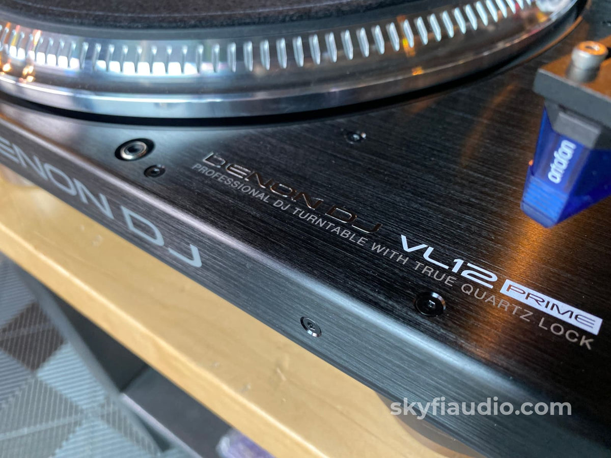 Denon Vl12 Prime Turntable W.ortofon Blue Cartridge
