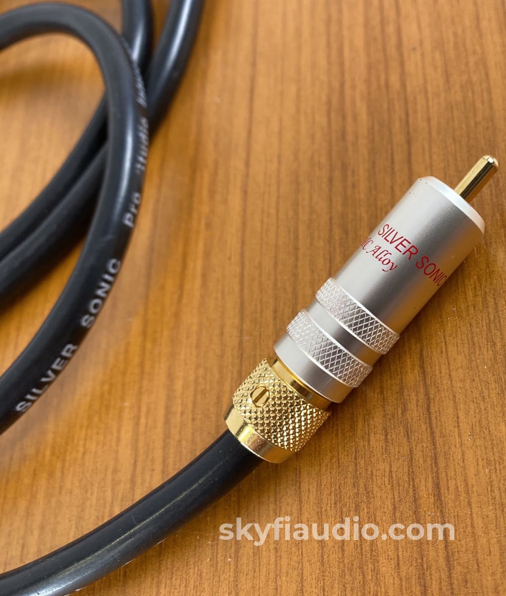 DH LABS Silver Sonic RCAケーブル 1m DH Labs Silver Sonic Air Matrix RCA Audio Cables - 1M