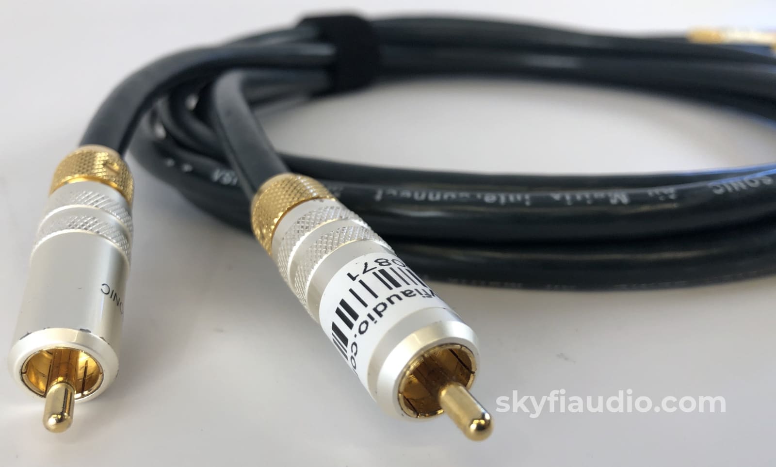 Dh Labs Silver Sonic Rca Audio Cable Pair - 1M Cables