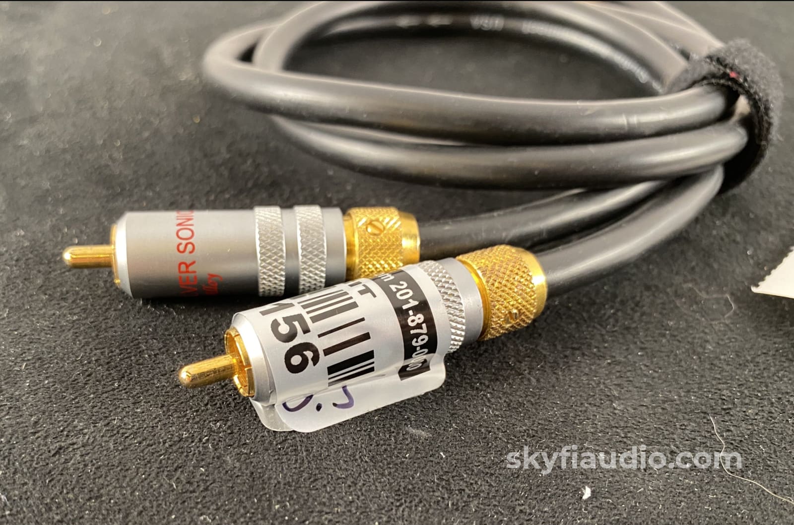 DH Labs Silver Sonic Studio Pro RCA Audio Interconnects (Pair) - 0.5 Meter