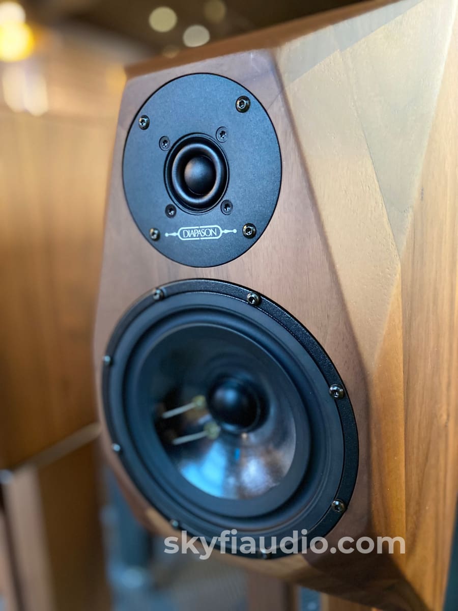 Diapason Adamantes V Speakers With Stands - Hand Crafted In Italy