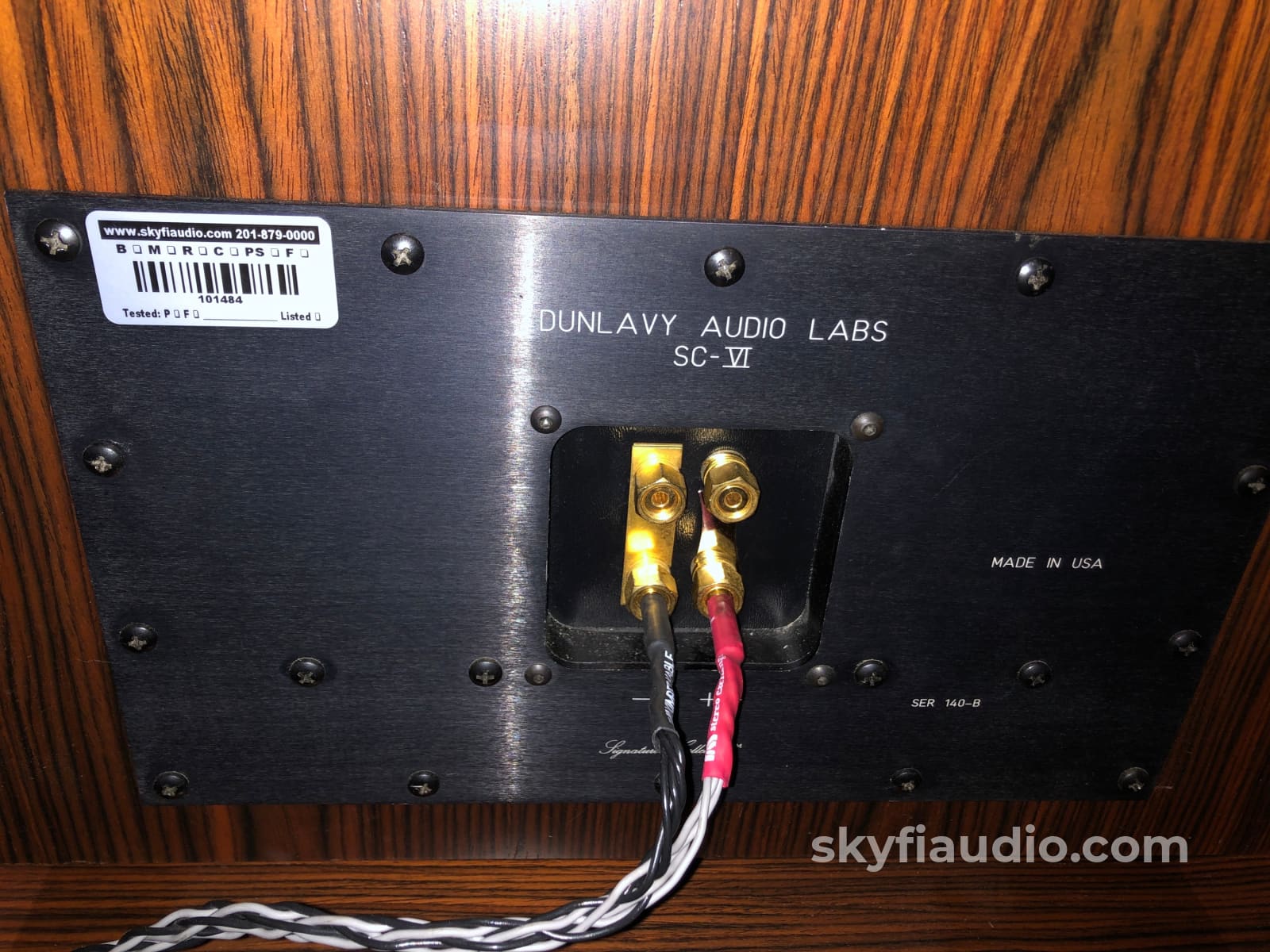 Dunlavy Audio Sc Vi Speakers - Monstrous Sound At 91Db Efficiency!