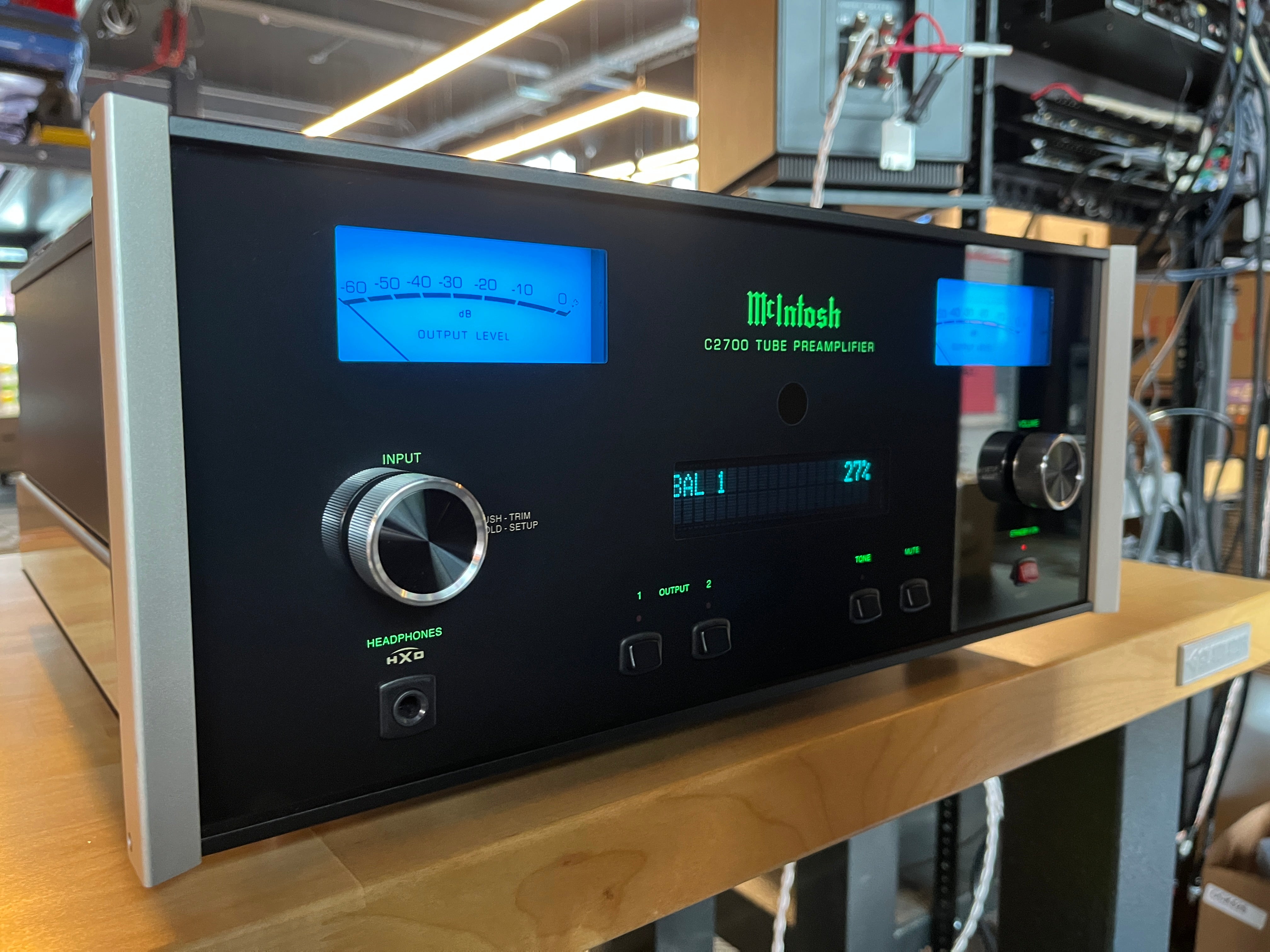 McIntosh C2700 Tube Preamplifier - New Tubes, Pre- Loved