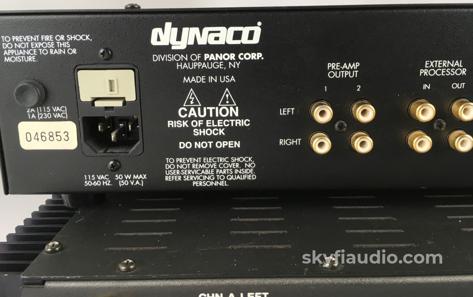 Dynaco Pas-4 Tube Preamp And Stereo 400 Series Ii Solid State Amp Combo Amplifier